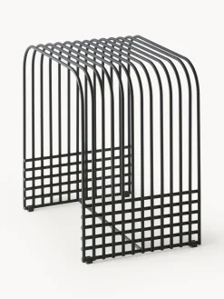 Taburete de metal artesanal Drop