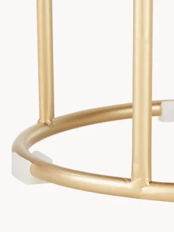 Taburete de terciopelo con espacio de almacenamiento Polina