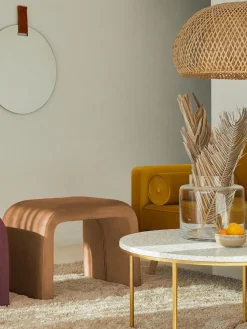 Taburete de terciopelo Penelope