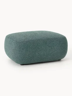 Taburete en tejido bouclé Sofia