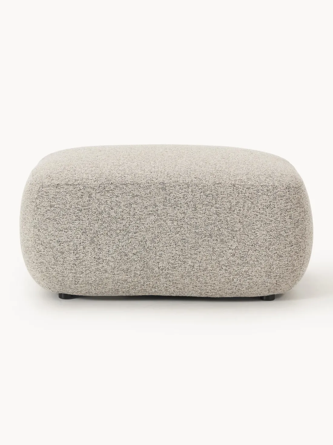 Taburete en tejido bouclé Sofia