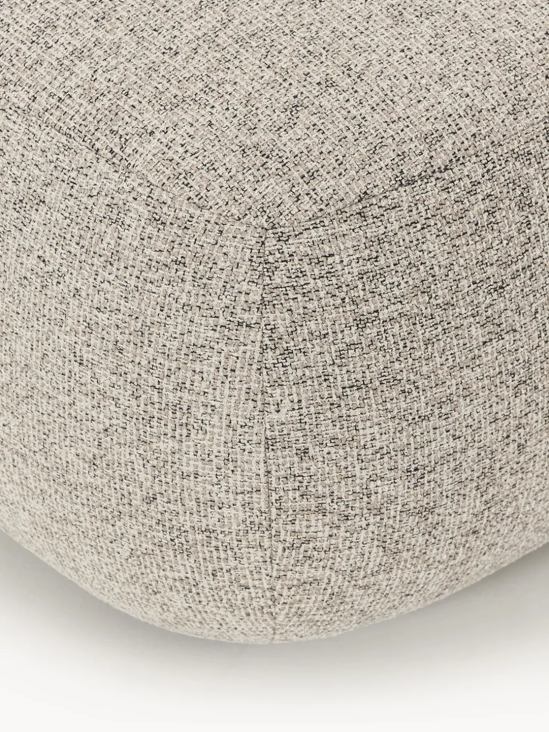 Taburete en tejido bouclé Sofia