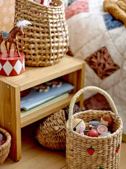 Taburete infantil de madera de roble Bas