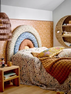 Taburete infantil de madera de roble Bas