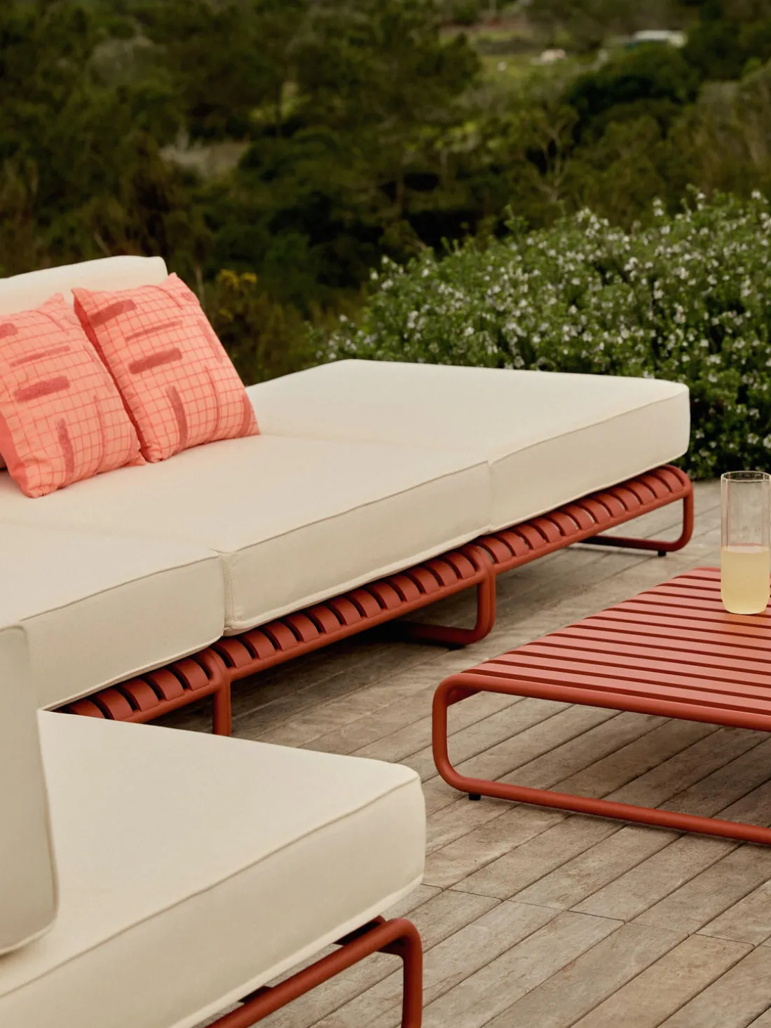 Taburete para exterior Caio