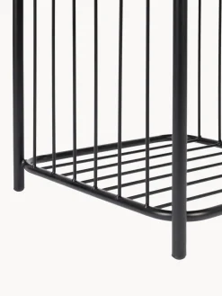 Taburete tapizado en tejido bouclé Milou