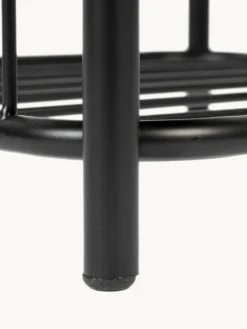 Taburete tapizado en tejido bouclé Milou