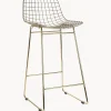 Taburetes alto de metal Wire, 2 uds.
