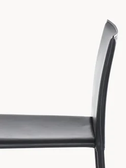 Taburetes altos de cuero Boréalys, 2 uds.