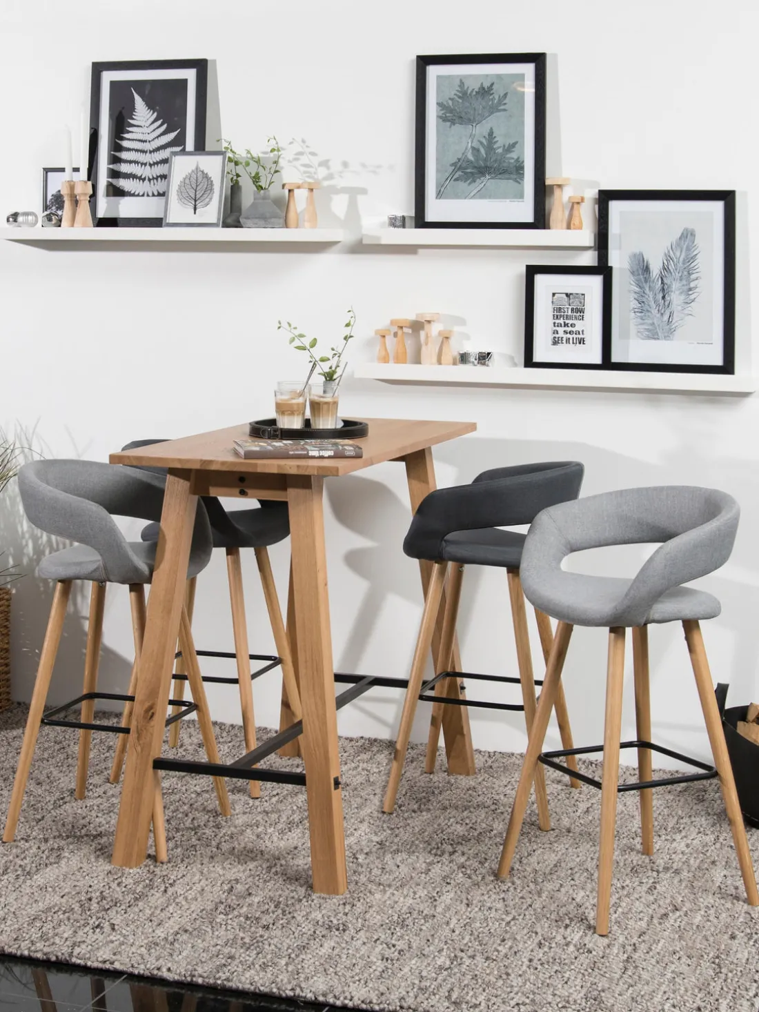 Taburetes altos Grace, 2 uds.