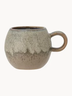 Taza artesanal con esmalte Paula