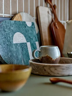 Taza artesanal con esmalte Paula