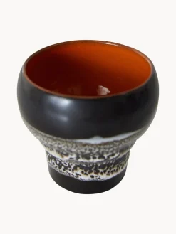 Tazas artesanales de gres 70's, 2 uds.