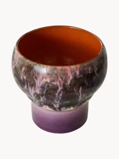 Tazas artesanales de gres 70's, 2 uds.