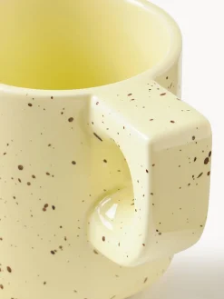 Tazas artesanales de porcelana Aiko, 2 uds.