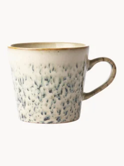 Tazas artesanales 70's, 4 uds.