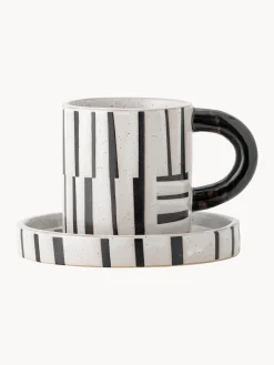 Tazas con platitos Frankie (2 uds.)