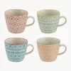 Tazas de café Carla, 4 uds.