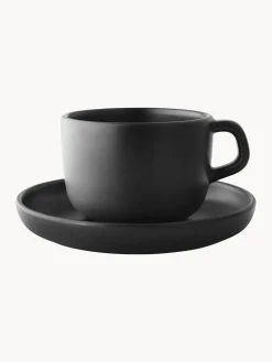 Tazas de café con platillos Nordic Kitchen, 4 uds.