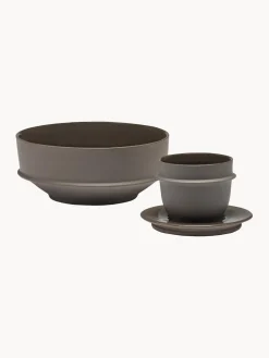 Tazas de café espresso de porcelana Dune, 2 uds.