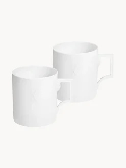 Tazas de porcelana artesanales Berlin, 2 uds.