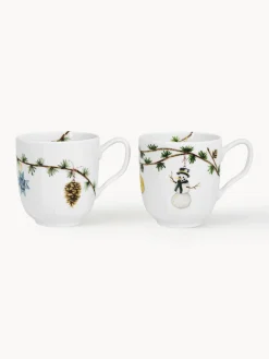 Tazas de porcelana artesanales Hammershøi, 2 uds.