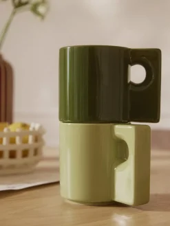 Tazas de porcelana Keira, 2 uds.