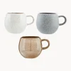 Tazas de té artesanales Addison, 3 uds.