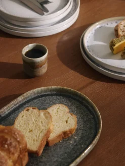 Tazas espresso artesanales con esmalte reactivo Danza, 4 uds.