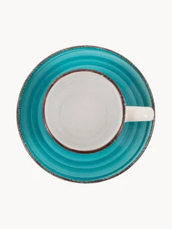 Tazas espresso con platito Baita, 6 uds.