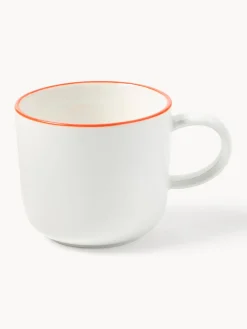 Tazas espresso con platitos de porcelana Facile, 2 uds.