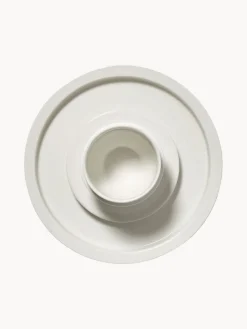 Tazas espresso de porcelana con esmalte reactivo Dune, 2 uds.