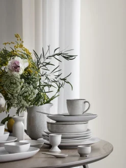 Tazas grandes artesanales de gres Nordic Sand, 2 uds.