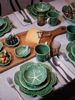 Tazas pintadas a mano Cabbage, 4 uds.