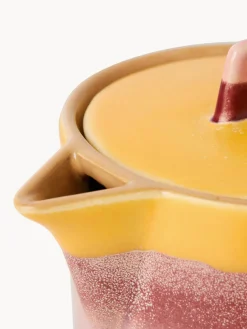 Tetera artesanal de gres 70's, 1 L