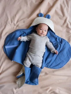 Toalla bebé de algodón ecológico Capri