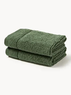 Toalla con borde a rayas Luxe, tamaños diferentes