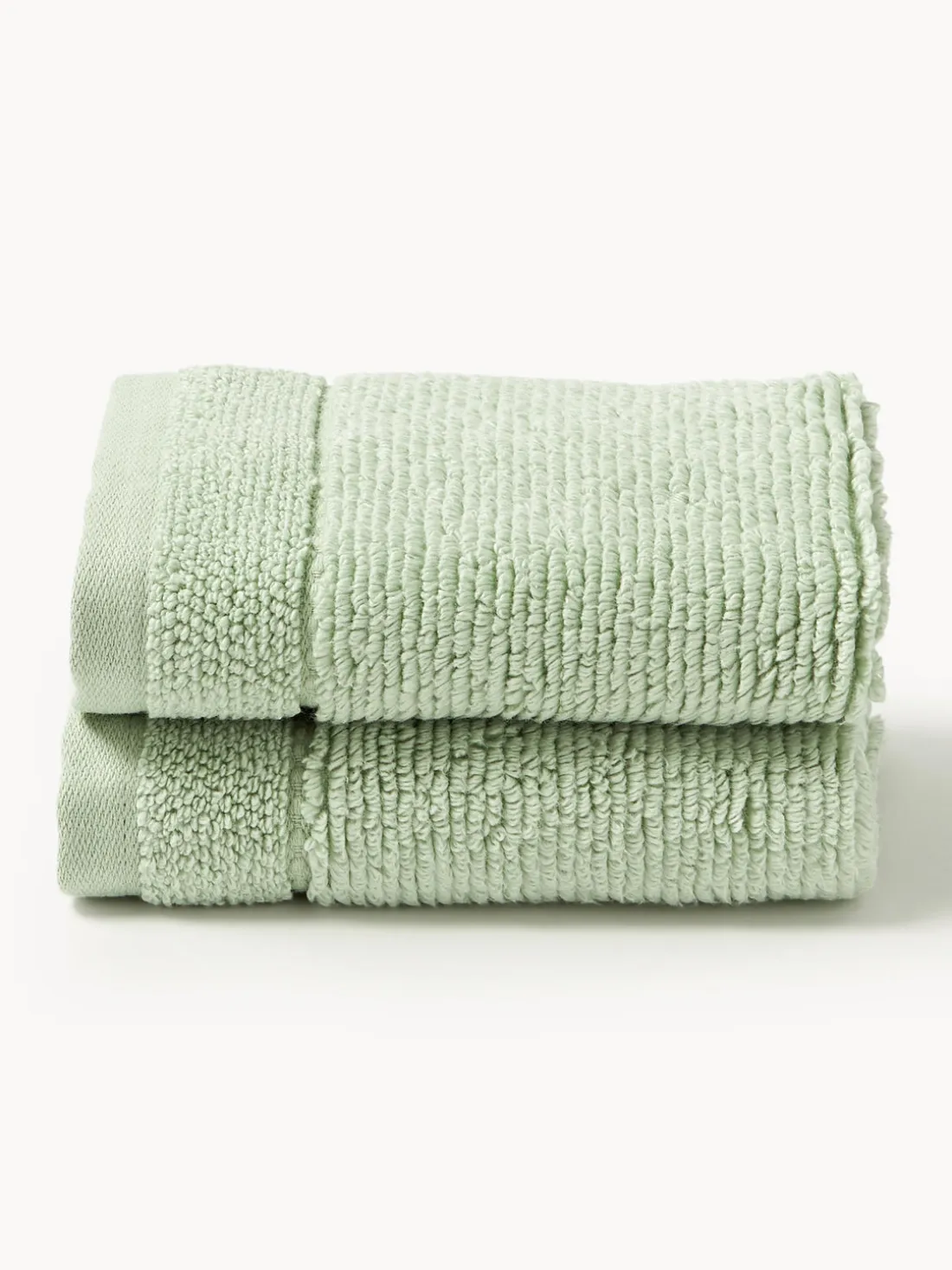 Toalla con borde a rayas Luxe, tamaños diferentes