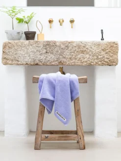 Toalla de mano artesanal de algodón Naram