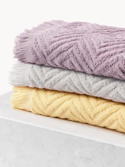 Toalla texturizada Jacqui, tamaños diferentes