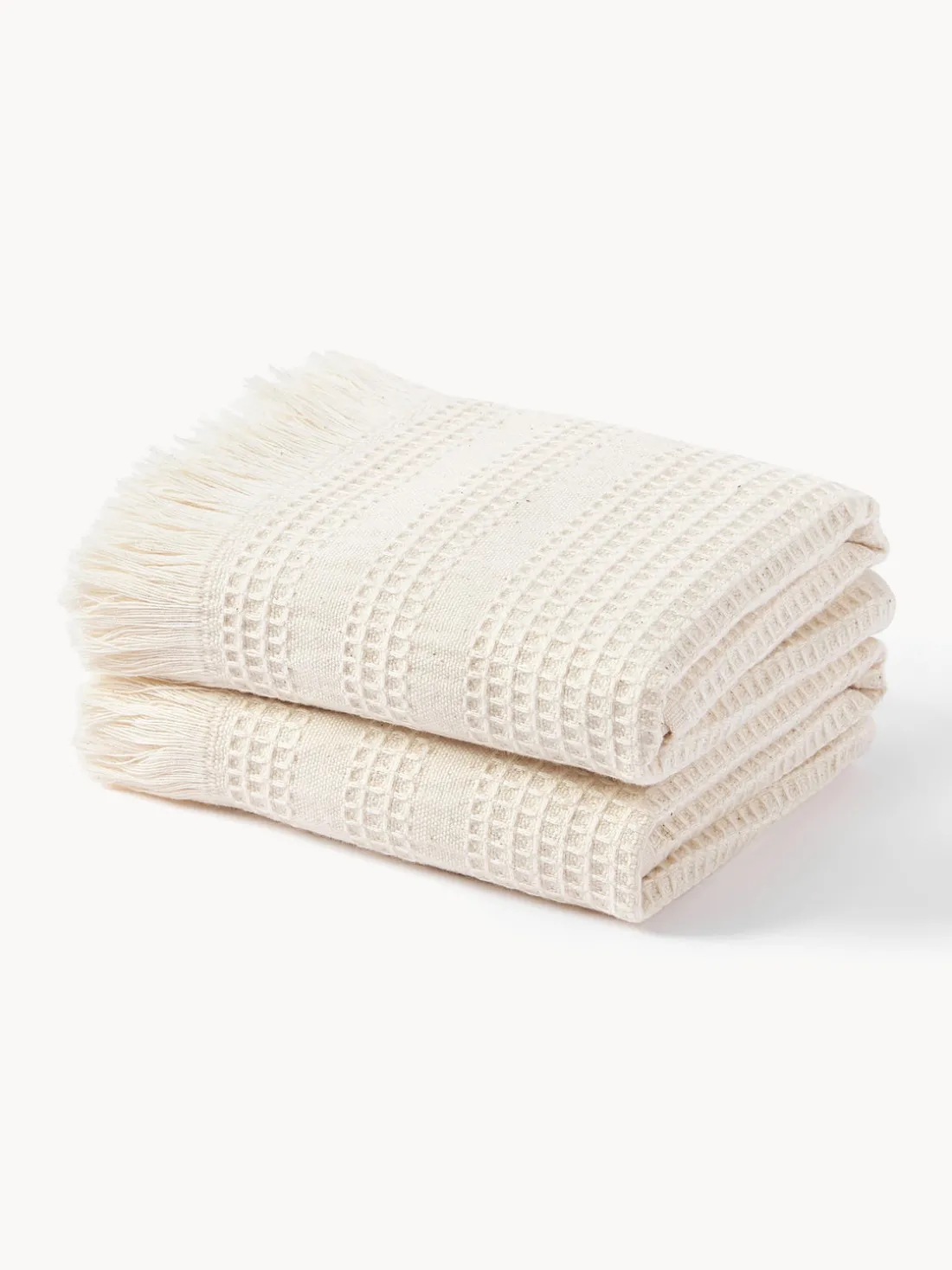 Toalla tipo gofre Yara, tamaños diferentes