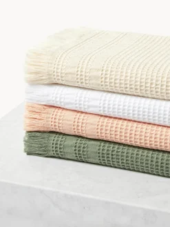 Toallas tipo gofre Yara, tamaños diferentes