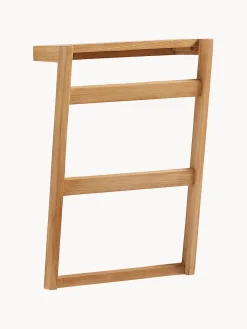 Toallero de pared de teca Kuveni