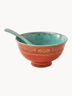 Vajilla artesanal Asia, 4 comensales (20 pzas.)