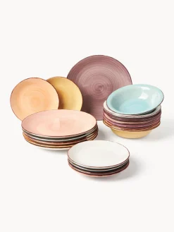 Vajilla artesanal Baita, 6 comensales (18 pzas.)