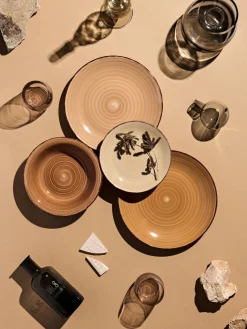 Vajilla artesanal Baita, 6 comensales (18 pzas.)