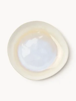 Vajilla artesanal con esmalte reactivo Alcina, 4 comenzales (12 pzas.)