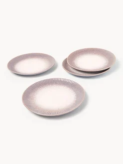 Vajilla artesanal con esmalte reactivo Vinci, 4 comensales (12 pzas)