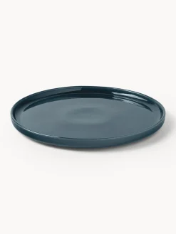 Vajilla artesanal con esmalte reactivo Ethel, 4 comensales (12 pzas.)