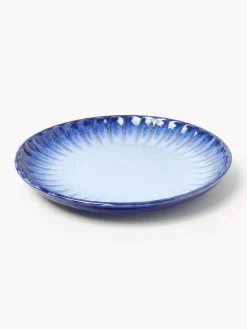 Vajilla artesanal con esmalte reactivo Vinci, 4 comensales (12 pzas)